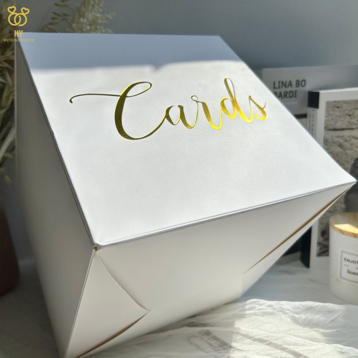 Wedding card box - HYweddingdesign